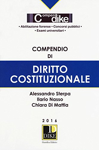 Compendio di diritto costituzionale Compendio di diritto costituzionale