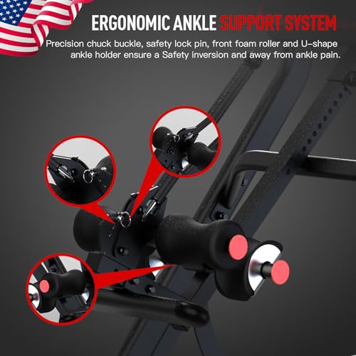 Harison HR-407-BLACK Heavy Duty Inversion Table thumb #5