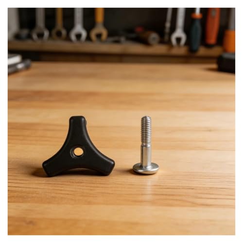 Perno de tuerca triangular para reparar el mango del cortacésped en tu jardín 6