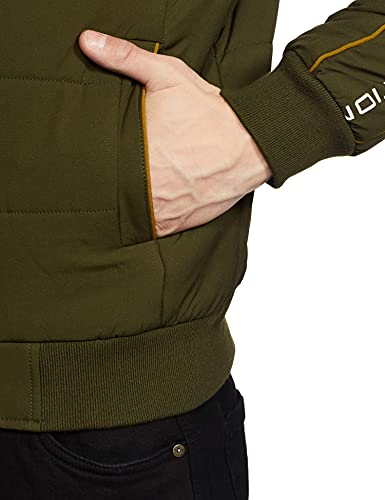 Image of Qube By Fort Collins Men's Heavy Winter Bomber Jacket - Insulated, Warm & Stylish Cold Weather Outerwear