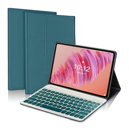 Image of ProElite Keyboard Case for Lenovo Tab Plus 11.5 inch Cover, Magnetic Detachable Wireless Bluetooth Keyboard Lenovo Tab Plus 11.5 inch, Dark Green