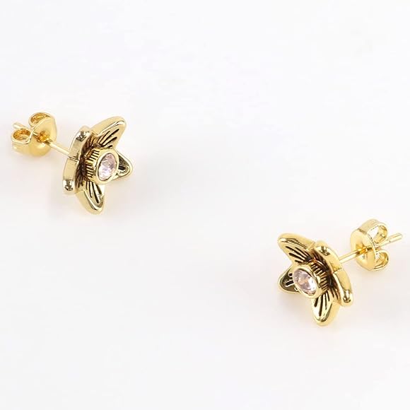 [コーチ] COACH アクセサリー ジュエリー ピアス C4270 スタッドピアス 花型 星型 レディース (C4270-GLD) [並行輸入品]