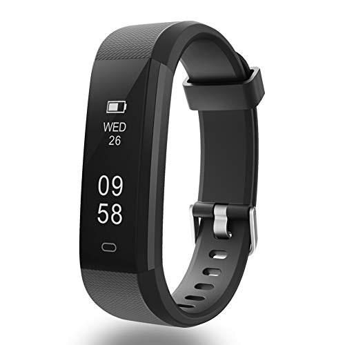 HOTSO Montre Connectée Sport Tracker d'Activité, Samrt Watch IP67 Moniteur de Sommeil Fitnesse avec 14 Modes Pédomètre Notifications Charge Directe USB BT pour Android 4,4 et iOS 7,1 Smartphone