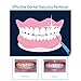 Tooth Stain Remover Tool Oral Care Cleaning Kit with LED Light for Dentist, Family Oral Cleaning, Dental Scraper Tooth Pick Hygiene Set with Mouth Mirror - Easy to Carry and Use