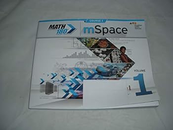 Unknown Binding Math 180 MSpace: Course 1, (Volume 1) Book