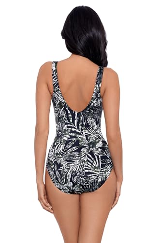 Miraclesuit Women's Swimwear Boa Blues Peregrina Underwire Bra Tummy Control One Piece Swimsuit3