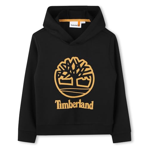 Image of Timberland Boys Kids Fitted Hooded Sweatshirt