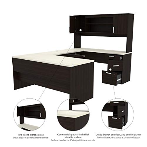Bestar 52850-31 Ridgeley Executive Computer Desk thumb #3