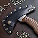 AncientSmithy Tactical Tomahawk Axe with Sheath, Handmade Camping Hatchet for Survival (14.17
