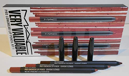 Very Valuable Pro Longwear Lip Pencil Kit 1: Nice N' Spicy + Staunchly Stylish + Bittersweet