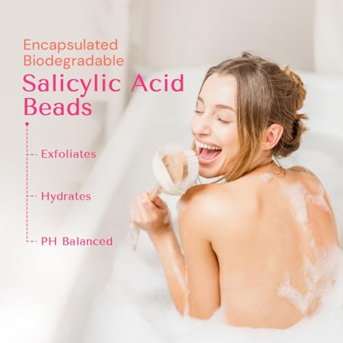 Image of ST. D'VENCE Himalayan Pink Salt Body Wash Shower Gel for Women & Men with White Water Lilly & Organic Aloe Vera| Moisturising Body Wash for Winter | Parabens & SLS Free- 300 ml