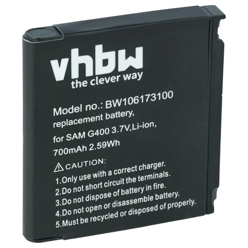 Contenuto della spedizione: 1x batteria di ricambio | Accessori di vhbw