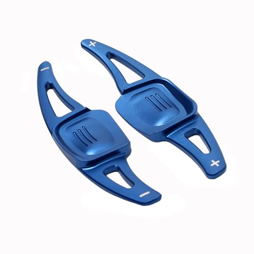 Paddle shifter extensiones de aluminio azul para mejorar la conducción en VW 2