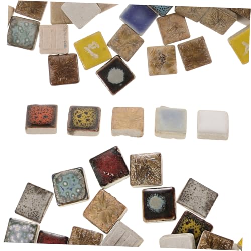 DECOMELODY 1ensemble Tesselles Irrégulières Pour Bricolage Carreaux Décoratifs Polyvalents Pour Murs Sols Et Cuisines Créatif De Mosaïque Artisanale
