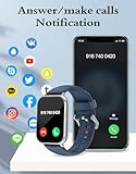 RUIMEN Smart Watch Answer Dial Call,Smart Watches for Women Men HD Touch Screen Fitness watch with SpO2-Monitor Heart Rate Sleep Monitor Pedometer Watch Multi Sports Mode for Android iOS - Image 2