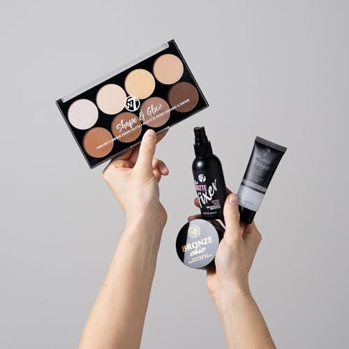 W7 The Fixer Matte Set - Matte Finish - 4Pcs - Bronze, Contour & Secure - Image 3