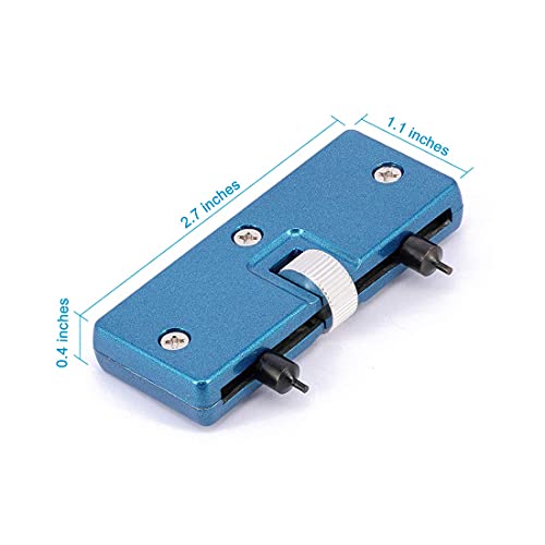 Wellfit Watch Back Remover Tool Kit, Watch Case Back Opener With 4Pcs Watch Battery #TOP3