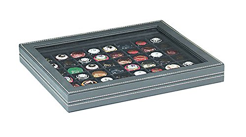 Mallette monnaie Lindner NERA M Plus 48 cases compartiments 30 mm