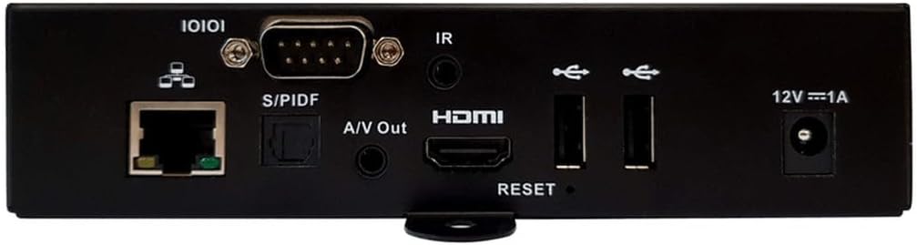 Amino H200 back panel ports