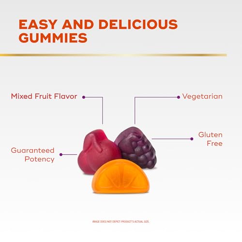 Image of Align Dualbiotic, Prebiotics and Probiotics for Women and Men, Probiotics for Digestive Health, Prebiotics Help Nourish Good Bacteria, Natural Fruit Flavors, 90 Probiotic Gummies (Packaging May Vary)