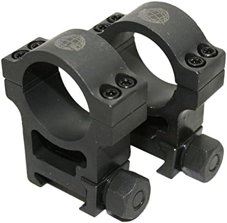 1in Steel Rings, Extra High, Black, 01-001-02