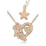 [ディズニー] Disney クリスマス 特 別仕様 限 定 ラプンツェル ネックレス 塔の上のラプンツェル ダイヤモンド 女性 プレゼント 大人向け