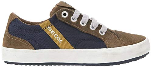 Geox J Alonisso Boy baskets enfant faciles à enfiler pour l'autonomie