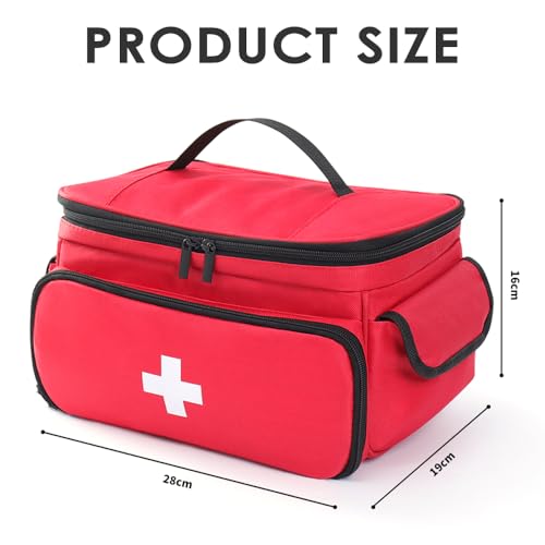 Zasjon Trousse de Secours Vide Étanche, Trousse Pharmacie Voyage de Grande – vue 2