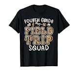 4th Grade History Museum Field Trip Squad Teacher Student T-Shirt