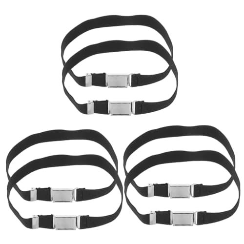 BESPORTBLE 6pcs Elastic Waist Belts for and Comfortable Stretch Design Buckle Stylish Fashion Accessory for and Outfits