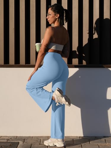 Image of YEOREO Ease Workout Leggings Womens No Front Seam Straight Leggings 29 inch / 31.5 inch / 33 inch / 35 inch High Waist Buttery Eddiy Yoga Pants