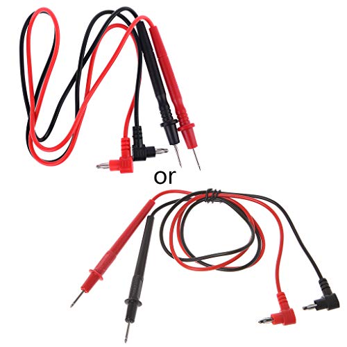 PEILINZE Cable de prueba de sonda para multímetro, prueba eléctrica, accesorios automotrices, fácil de usar