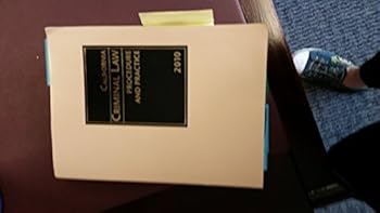 Paperback California Criminal Law Procedure and Practice 2010 Book