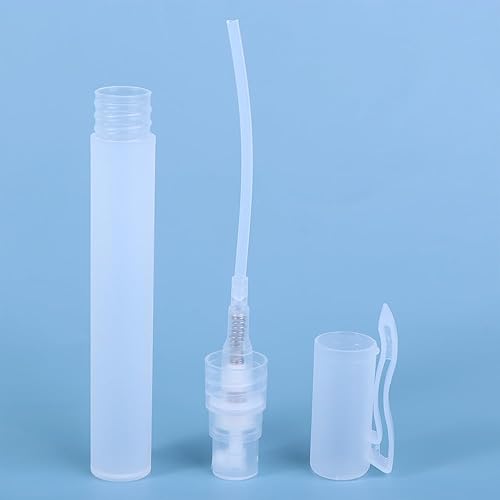 Miniatura 6 de Leadigol 9 botellas vacías recargables de perfume en aerosol, 0.2 fl oz, 0.3 fl oz, 0.3 fl oz, botella de perfume en forma de bolígrafo, tubo de