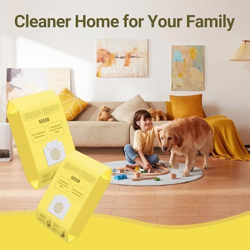 Miniatura 13 de 50558 Bolsas de vacío de repuesto para recipiente Kenmore tipo CQ 5055, 50555, 50557, 50558 y Panasonic tipo C-5, C-18, 200 Series, 400 Series, 600