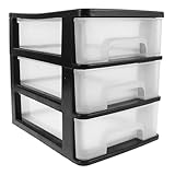 Compact et portable : sa petite taille le rend facile à déplacer et adapté à divers endroits, du bureau à domicile à l'espace maquillage. organiseur de bureau en plastique, organiseur de bureau avec tiroirs