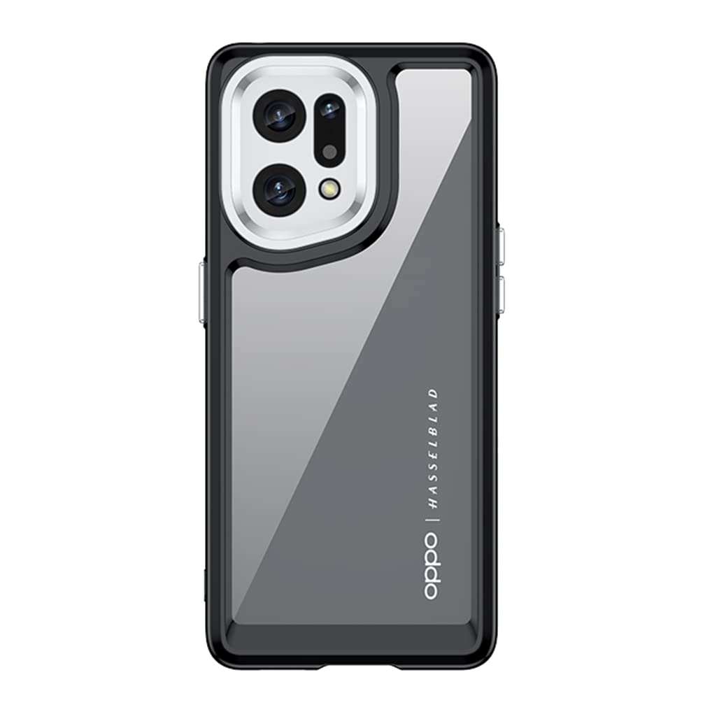 SEAHAI Cover per Oppo Find X5, Silicone Morbido Ultra