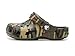 Crocs Unisex-Child Classic Camo Clogs (Toddler) Army Green Multi 10 Medium