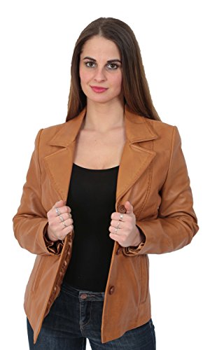 Blouson caban femme marron peau veste automne hiver veste