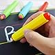 WOLMIK Kreidehalter, 5 Stück Kunststoff Kreidehalter, Verstellbarer Kreide Holder, Bunte Chalk Holders, Kinder Kreidehalter, für Schule, Büro, Zuhause