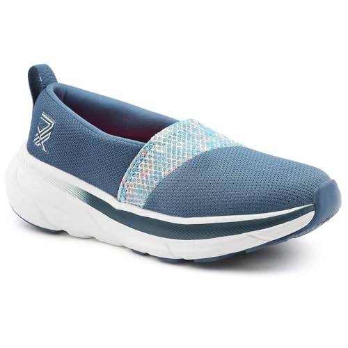 Image of Liberty Leap7x CANBERRA1E Sports Non Lacing Walking Shoes for Women with EVA Sole | Suitable for Jogging Gym | Memory Foam Insole | Comfortable Footbed | Lightweight and Shock Absorption