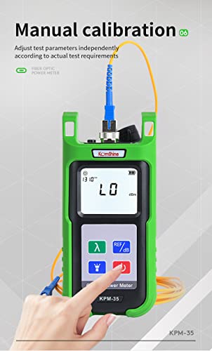Image of KPM-35 Optic Fiber Power Meter with Measurement Range -70~+10dBm, Self Calibration Function