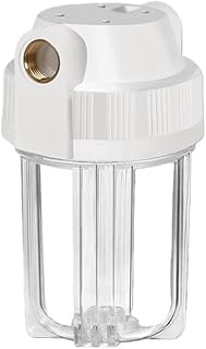 Botella de filtro de 5 pulgadas Material PET utilizado como prefiltro de primera etapa en instalaciones de purificación de agua multicomponente (1/2 pulgada)