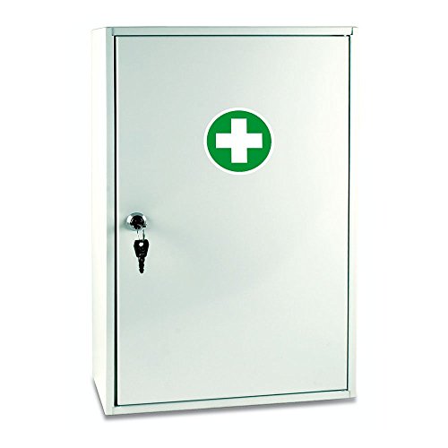 Reliance Medical Blanco Sofia metal Armario de pared Cover