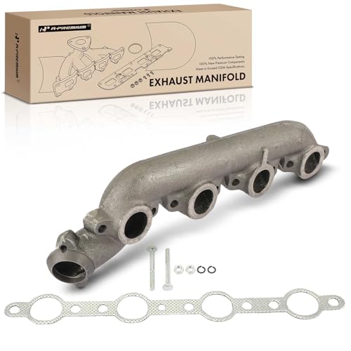 A- V8 7.3L Exhaust Manifold Kit W/Gasket Ford F-250 F-350