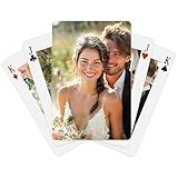 Créez un pont vraiment personnalisé qui capture votre voyage. De votre premier rendez-vous à votre dernière aventure, vous pouvez imprimer n'importe quelle photo, texte ou design sur chaque face de carte. Le jeu standard de 54 cartes (y compris 2 Jokers) vous permet de remplir un jeu entier avec vos moments les plus romantiques.