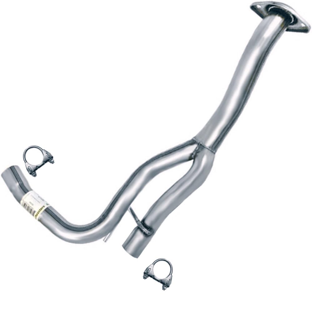 Exhaust Kit Catalytic & Muffler For Jeep Cherokee 1996-1999 2.5L & 1996-2000 4.0L – Stainless Steel, EPA-Approved, Direct Fit