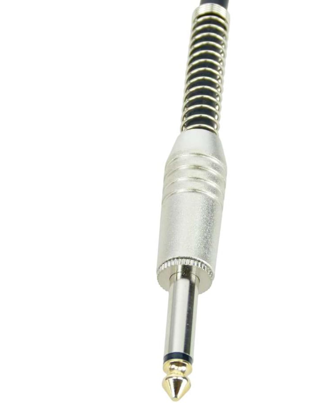 Paccs 1 x 15 m Lautsprecherkabel 6,3 mm Klinke Mono Male TS auf 6,3 mm Klinke Mono TS Male mit Ganzmetall Stecker, vergoldete Spitze, PA Boxenkabel Speaker Kabel 2 x 1.5mm²
