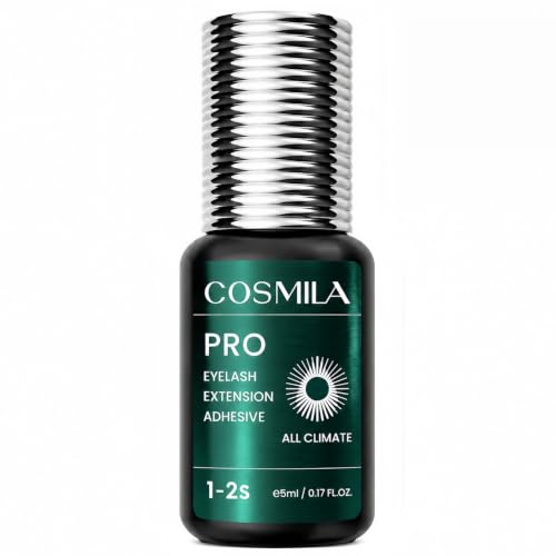 COSMILA Pro Eyelash Extension Glue, Sensitive Formula, 99.8% Japan Monomer