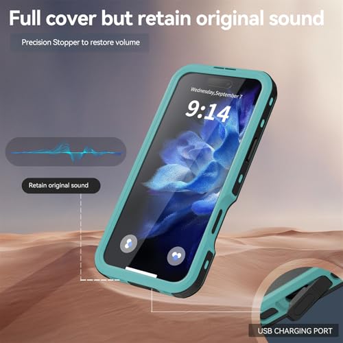 Coque étanche pour iPhone 16 Pro Max MagSafe protégeant contre l'eau et les chutes - 6